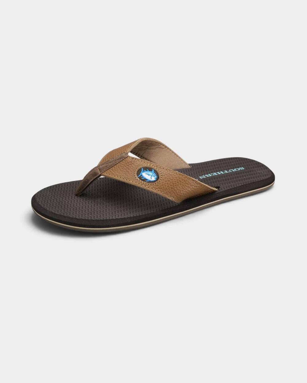 NEW SOUTHERN TIDE men's flip jack sandals in river rock